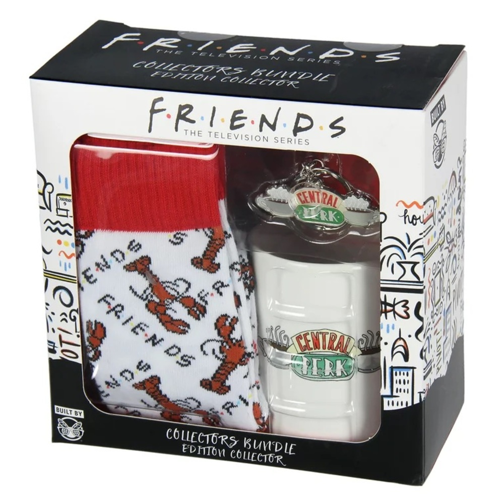Friends Collectors Bundle - Mug, Socks and Keychain Gift Set NWT